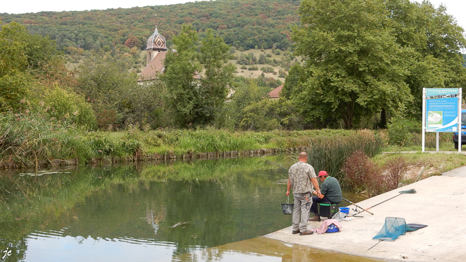 les pêcheurs à Deluz