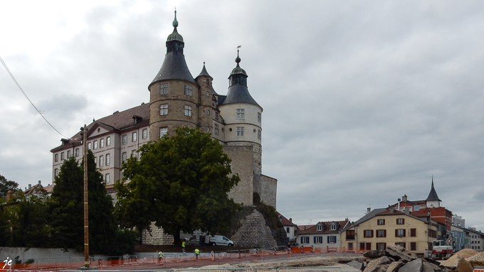 le château de Montbéliard ou château des ducs de Wurtemberg