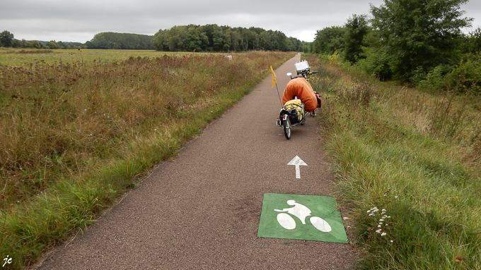 le logo sur La Loire à Vélo