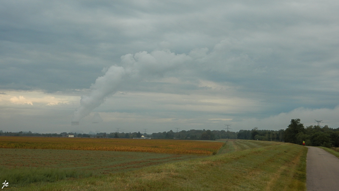 le panache EDF de Belleville sur Loire