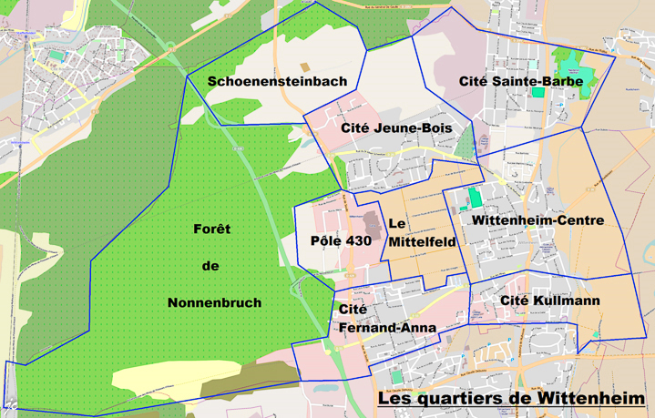 la commune de Wittenheim