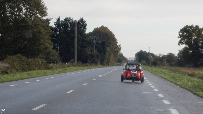 voiture Messerschmitt : un engin cosmique à trois roues