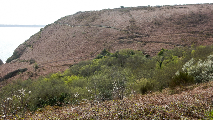 le GR 34 entre Men Coz et l'anse St Nicolas