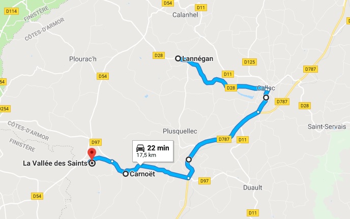 la vallée des saints