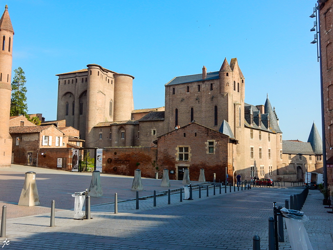 Albi, le palais de la Berbie abrite le musée Toulouse Lautrec