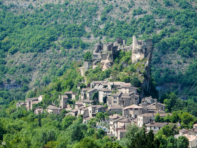 Penne et la ruine du château