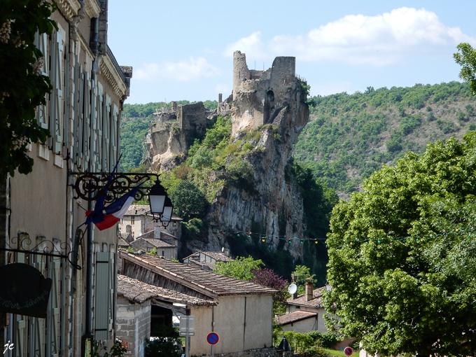 Penne et la ruine du château
