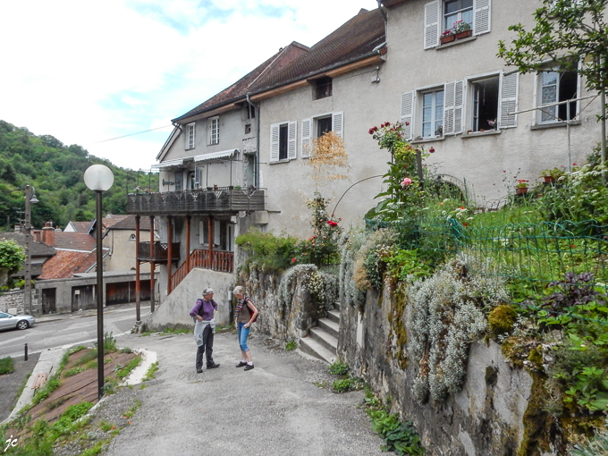 Simone et Ghislaine à Salins les Bains