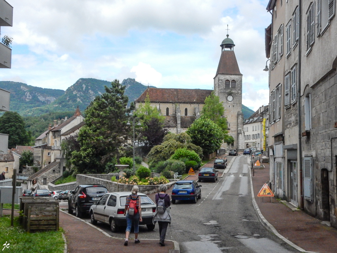 Simone et Ghislaine à Salins les Bains