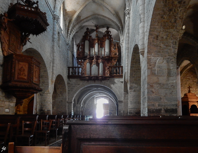 l'orgue de l'église St Just