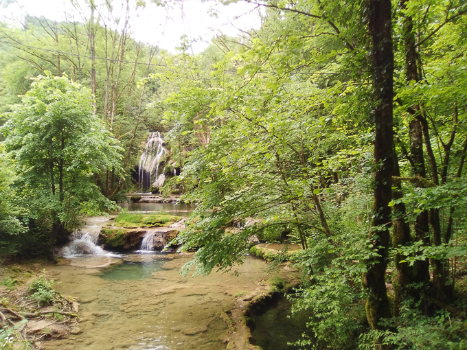 les cascades sur la Cuisance