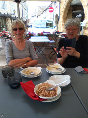 les glaces chez le chocolatier Hirsinger