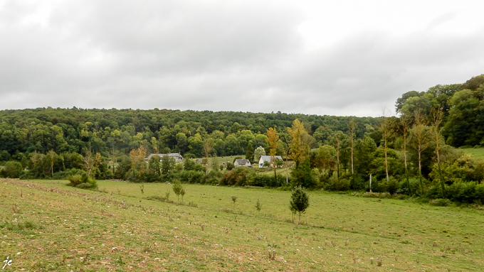 la Vallée Normand sur la D29 près de Tourville sur Pont Audemer