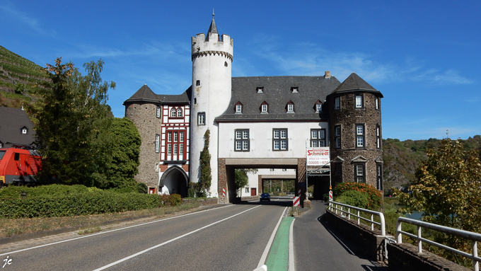 une partie du château von der Leyen, der Oberburg 