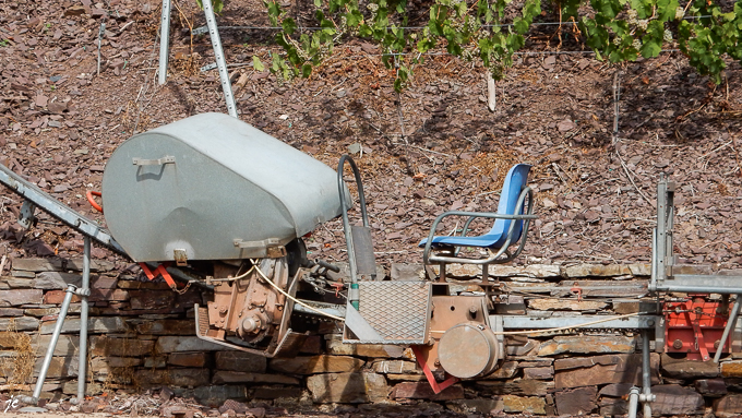 le monorail dans le vignoble mosellan