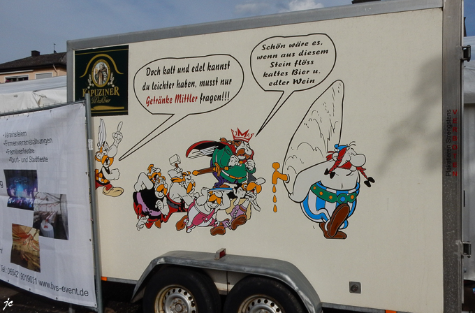 Astérix et Obélix à Bullay