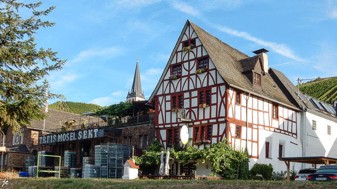 la maison du viticulteur à Merl