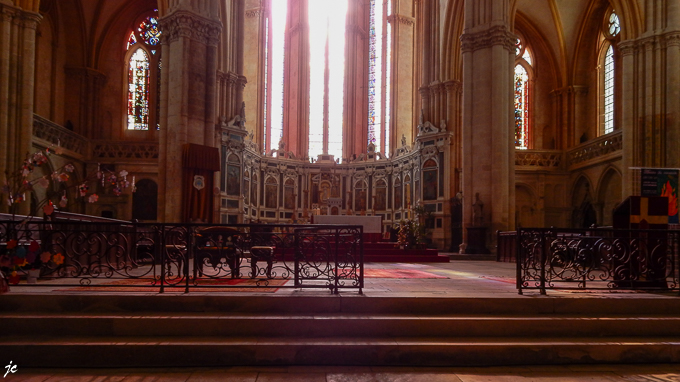 dans la collégiale St Gengoult