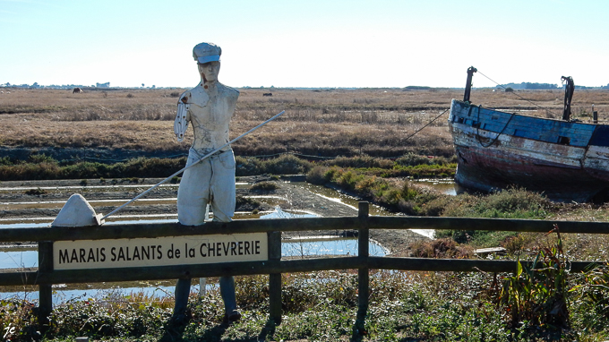 le paludier dans les marais salants