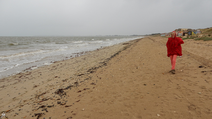 la plage à La Guérinière