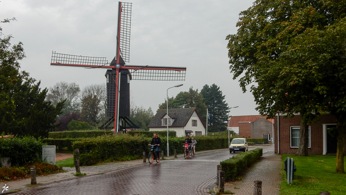 notre premier moulin à vent à Retranchement en Zélande au Pays Bas