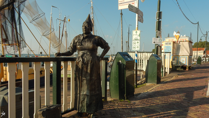 à Volendam près d'Amsterdam sur Markermeer