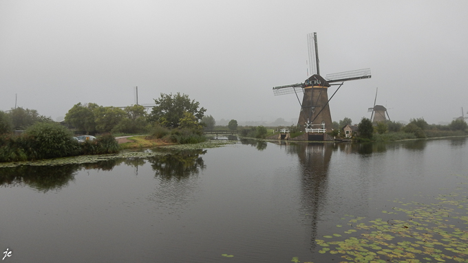 les moulins à Kinderdijk
