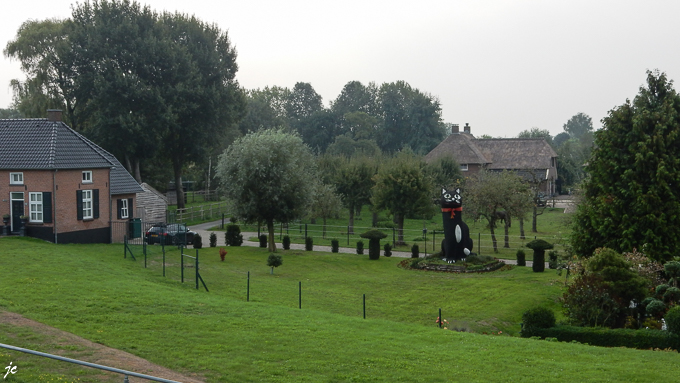 Félix le chat à Beneden Leeuwen, Gelderland