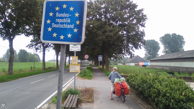 l'entrée en Allemagne