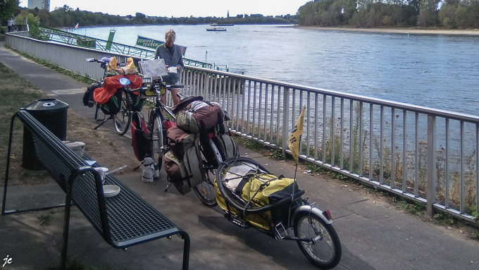 la pause déjeuner à Porz