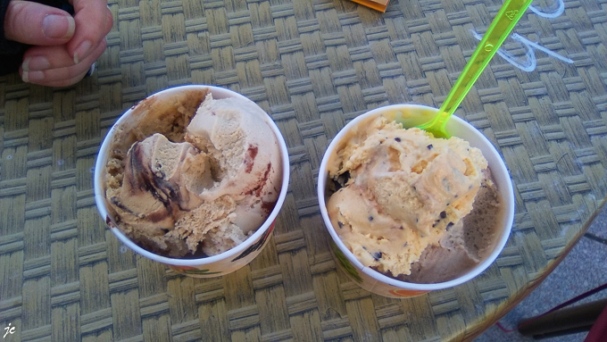 la pause glace italienne à Ahrweiler