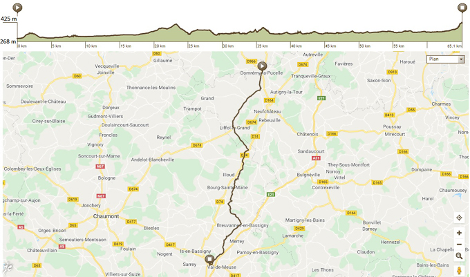 de Domrémy la Pucelle à Montigny le Roi