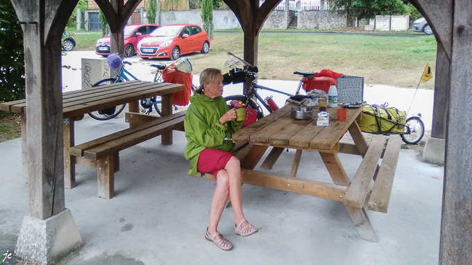 la pause Ricoré à Montlouis sur Loire