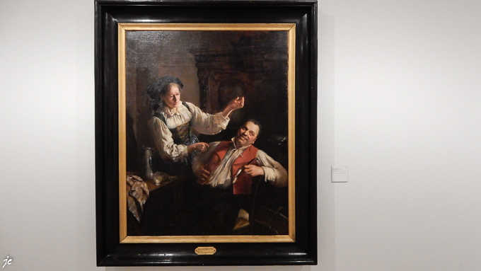 "couple alsacien" de Claire (1856-1897) Hildebrand dans le musée Unterlinden